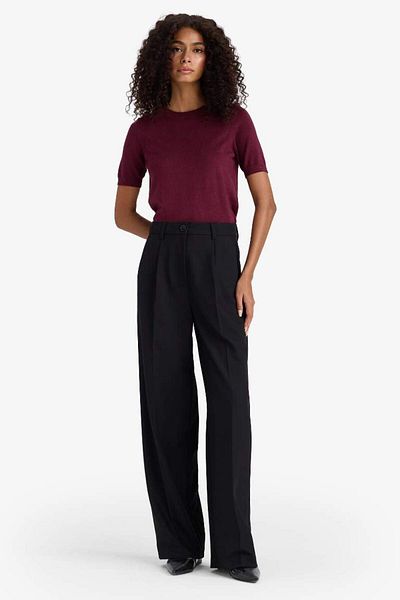 DeFacto New Season Regular Fit Crew Neck Short Sleeve Sweater