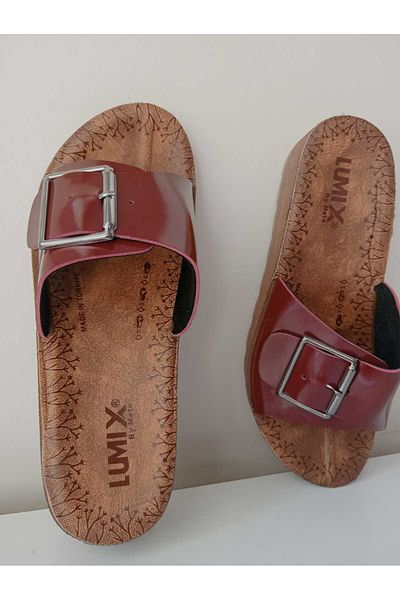 Lumix Single Buckle Slippers
