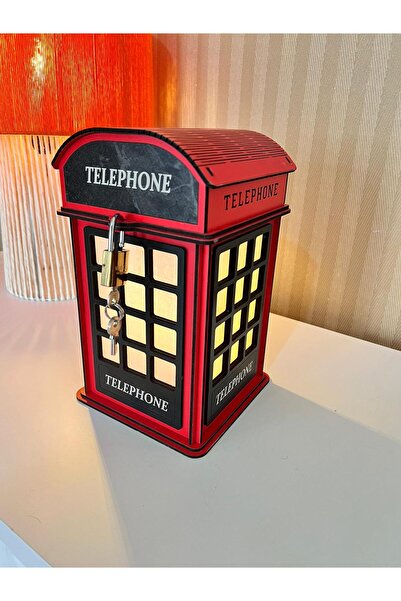 Demo Tasarım London Telefon Kulübesi Kumbara