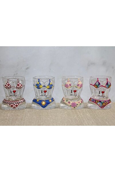 Hobibahçem Istanbul Themed Glass Shot Glass