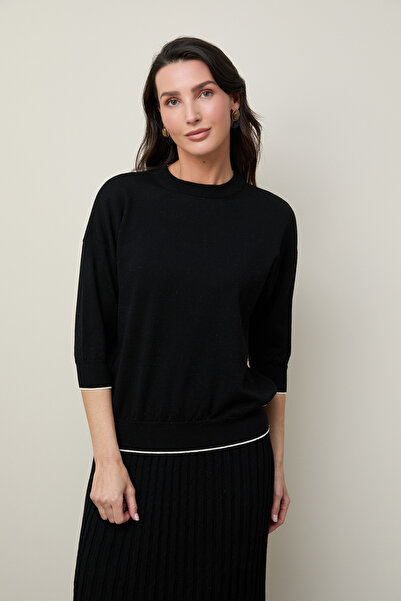 Serianno Yün Bisiklet Yaka Kazak