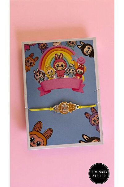 LUMİNARY CANDLE سوار لابوبو ملون مفاجئ (قطعة واحدة)