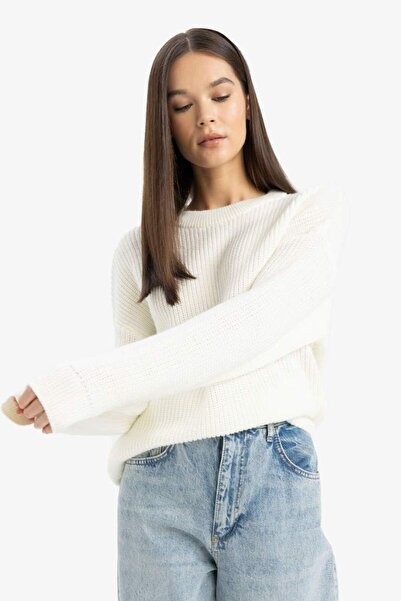 DeFacto New Season Regular Fit Crew Neck Sweater