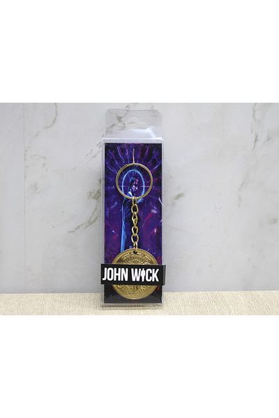 h2bdesign John Wick Coin Keychain