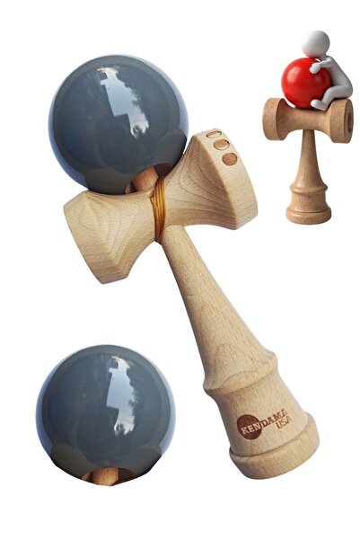 BV Професионална Кендама, Дървена топка + Стикери за Телефон, 125KD