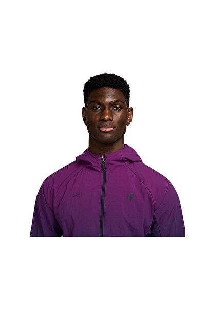 Nike Ανδρικό μπουφάν ποδοσφαίρου Fcb M Nk Awf Wvn Jkt Gx