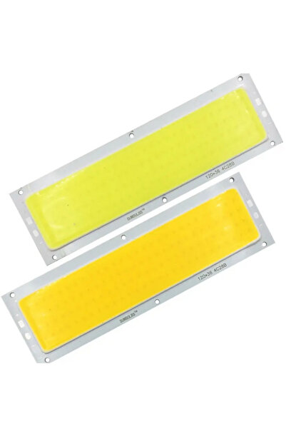 DEMİRLED 12V 20W Günışığı Cob Led Dikdörtgen