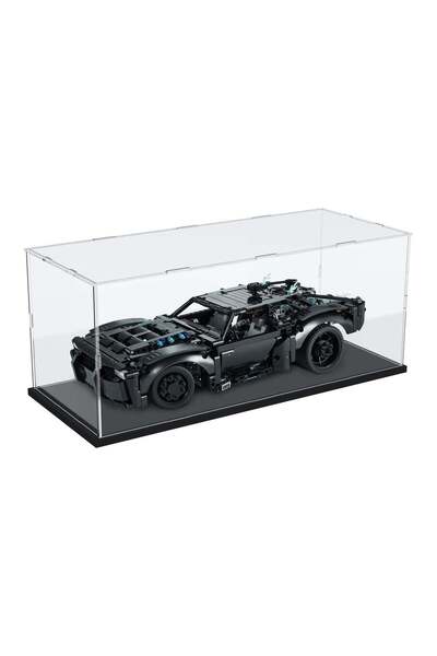 Generic Acrylic Display Case with Black Base,Display Boxes for Collectibles D...