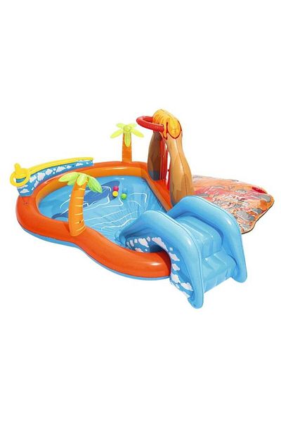 BESTWAY Easy-to-assemble inflatable baby pool, 265 x 265 x 104 cm