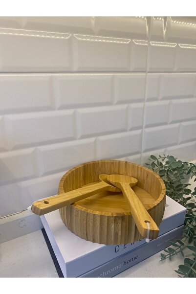 magical dreams Bamboo Salad Bowl + Serving Set