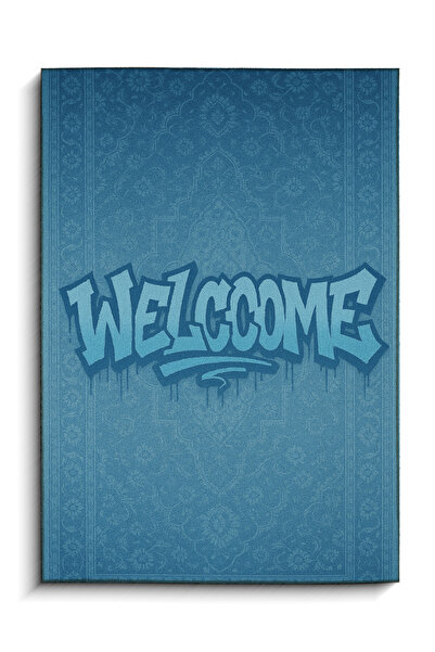 Rugs Modern Halı سجادة MOSSO الزخرفية الحديثة ذات النمط الأزرق المميز ونقشة ا...