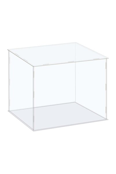 Generic Acrylic Display Case Box - Clear Dustproof Protection Showcase (31x26...
