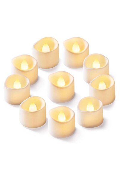 Generic 12-Pack Flameless LED Tea Lights Candles Battery Operated, 200+Hour F...