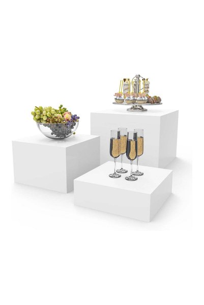 Generic Buffet Risers, Food Risers for Buffet Table, Display Stand Shelf for ...
