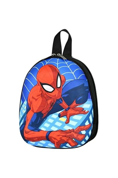 DerinHome Spdrman Spider Man Nursery Kindergarten Mini Children Backpack 0-5 Years Old One-Eyed Schoolbag New Season