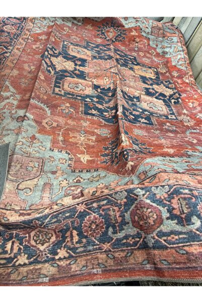 hediye ESTERHOMEDECOR 7.5 m2 ince kilim model yazlık eskitme makine halısı
