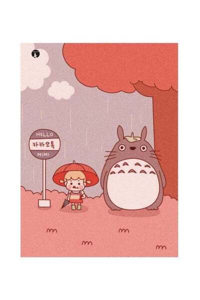 Generic Cartoon Themed Metallic Plate Red/Grey/White 20x15cm