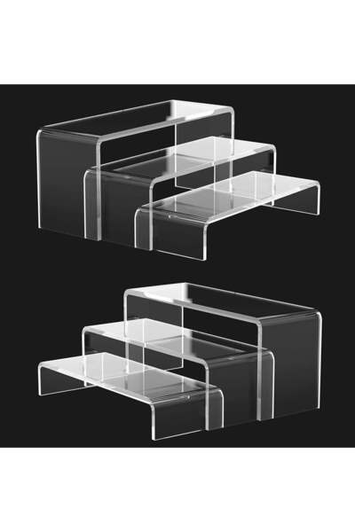 Generic Acrylic Display Risers Stands, Clear Risers for POP Figures Display, ...