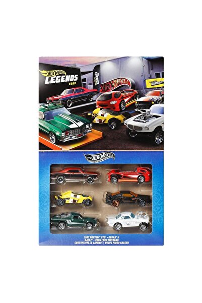 HOT WHEELS JBY78 Efsane Temalı Çoklu Arabalar