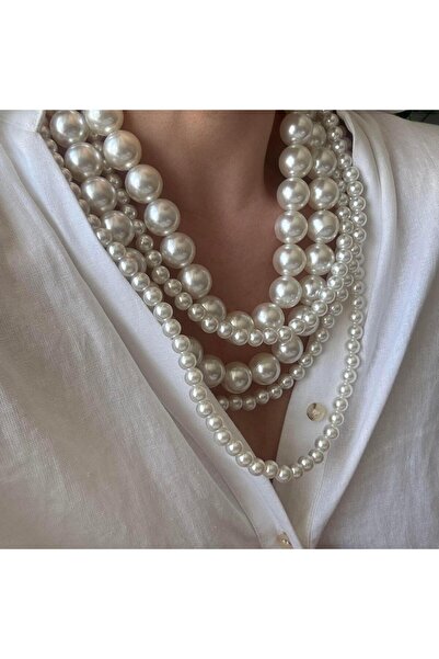 Venus Design 5li İnci Kolye Seti