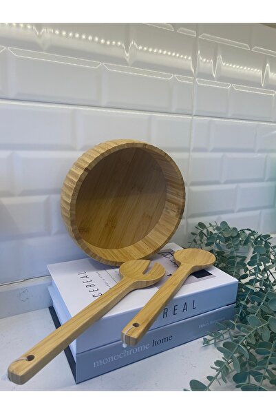 magical dreams Bamboo Salad Bowl + Serving Set