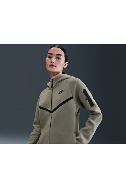 Nike Γυναικείο casual μπουφάν W Nsw Tch Flc Wr Fz Hdy 2