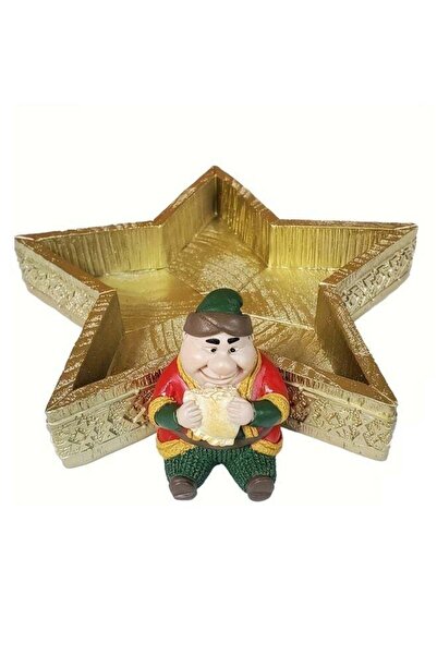 Generic Multi-Purpose Ramadan Sculpture Statue Star-Shape Storage Box for Hol...