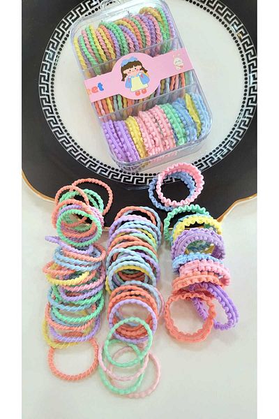 GÜLPEŞE Boxed Mixed Rubber Buckle Set 60 Li
