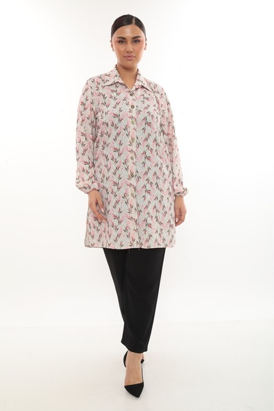 TUNİK Women's Patterned Slit