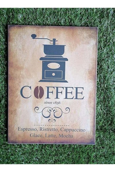 Generic Hometaste Wooden Wall Hanging Coffee Frame Wall Decorative Coffee Fra...