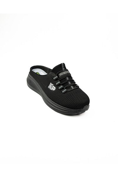 BABALİ King Paolo 5109 Black Women's Slippers