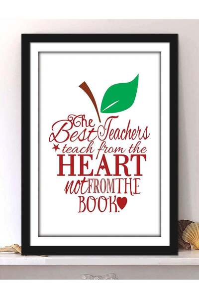 Generic Wall Posters with The Best Teachers Teach from the Heart Appreciation...