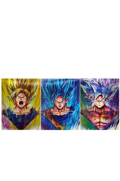 Generic Anime Dragon Ball 3D Poster (3 in 1)