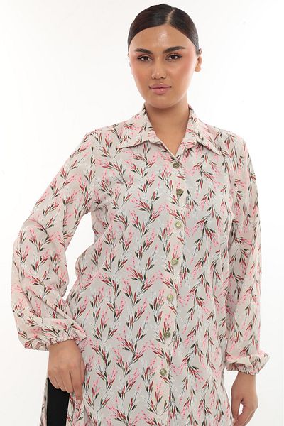 TUNİK Women's Patterned Slit