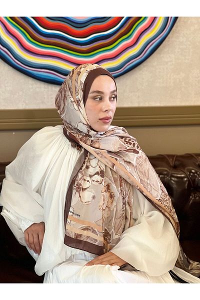Modakaşmir Lipa Pattern Bamboo Shawl