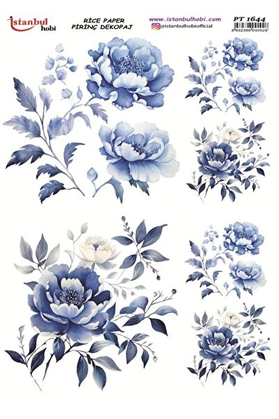 İstanbul Hobi ورق ديكور نحاسي 30×42 سم PT-1644