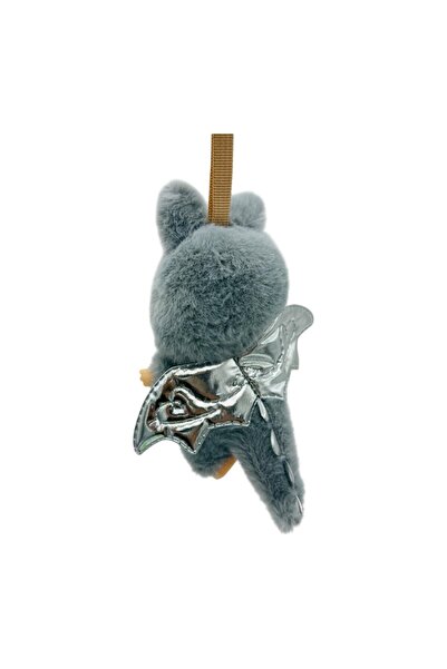 OEMS Plush Toy, BaoBao, Labubu Gray Dinosaur, 15cm, Unique Design, Soft