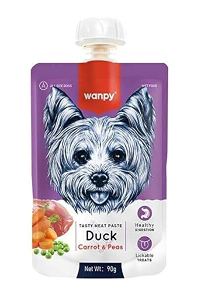 AyrStore Wanpy fresh duck carrot dog meat paste 90gr