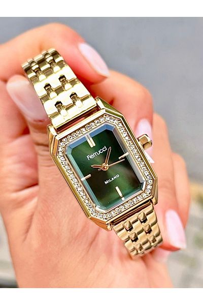 Ferrucci Women's Wristwatch Original Watch New Model Steel Cord Waterproof Bracelet Gift