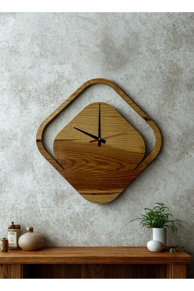 Light And Wood Art نموذج الساعة