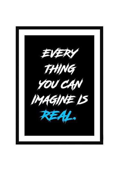 Generic Spoil Your Wall Motivational Quotes Poster With Frame Multicolour 40x55cm