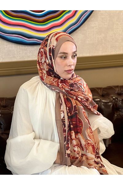 Modakaşmir Lipa Pattern Bamboo Shawl