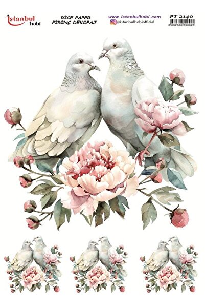 İstanbul Hobi ورق ديكور نحاسي 30x42 سم PT-2140