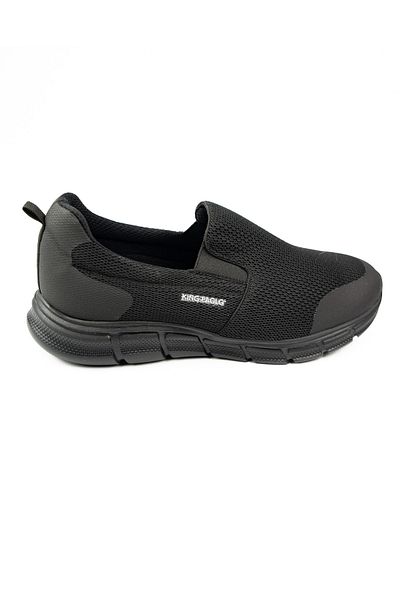 BABALİ King Paolo 1114 Black Large Size Casual Men's Shoes