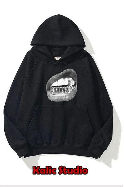 Kalic Studio Grillz Oversize Sweatshirt Black