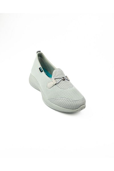 BABALİ King Paolo 5034 Krakers Gray Bow Casual Women's Shoes