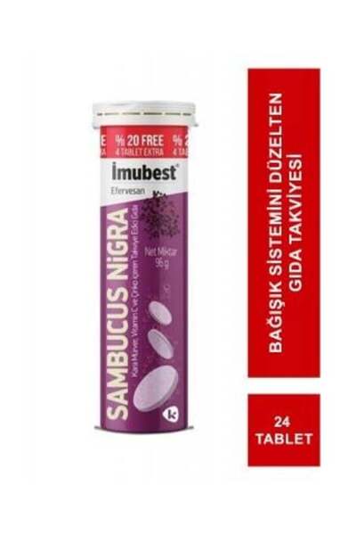 Vitmix Imubest Sambucus Nigra Vitamin C + Çinko 24 Efervesan Tablet