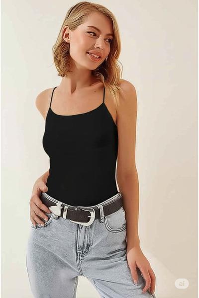 unika boutique Women's Double Layer Rope Strap Undershirt Unika