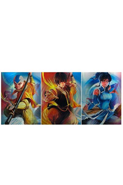 Generic Avatar: The Last Airbender 3D Poster (3 in 1)
