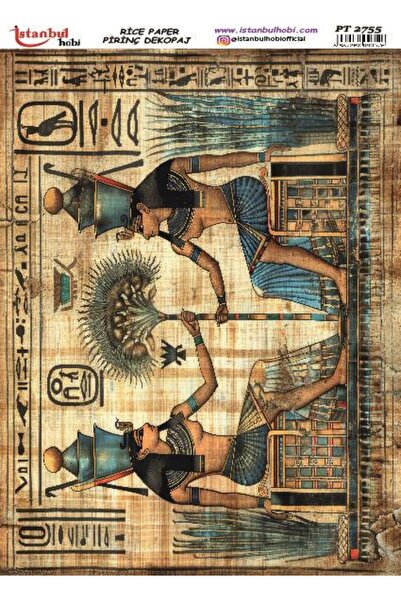 İstanbul Hobi Pirinç Dekopaj Kağıdı 30x42cm PT-2755